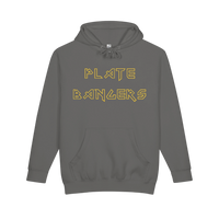 Printify Plate Bangers hoodie featuring 