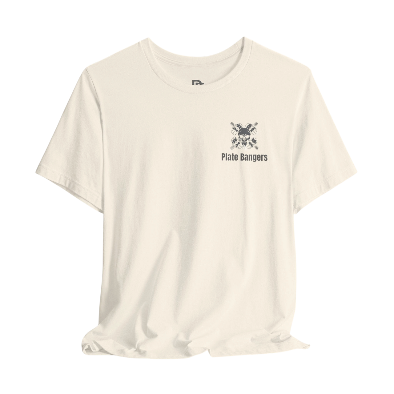 Blood, Sweat & Respect weightlifting T-shirt by Printify, featuring bold graphic design and comfortable fit for gym workouts.