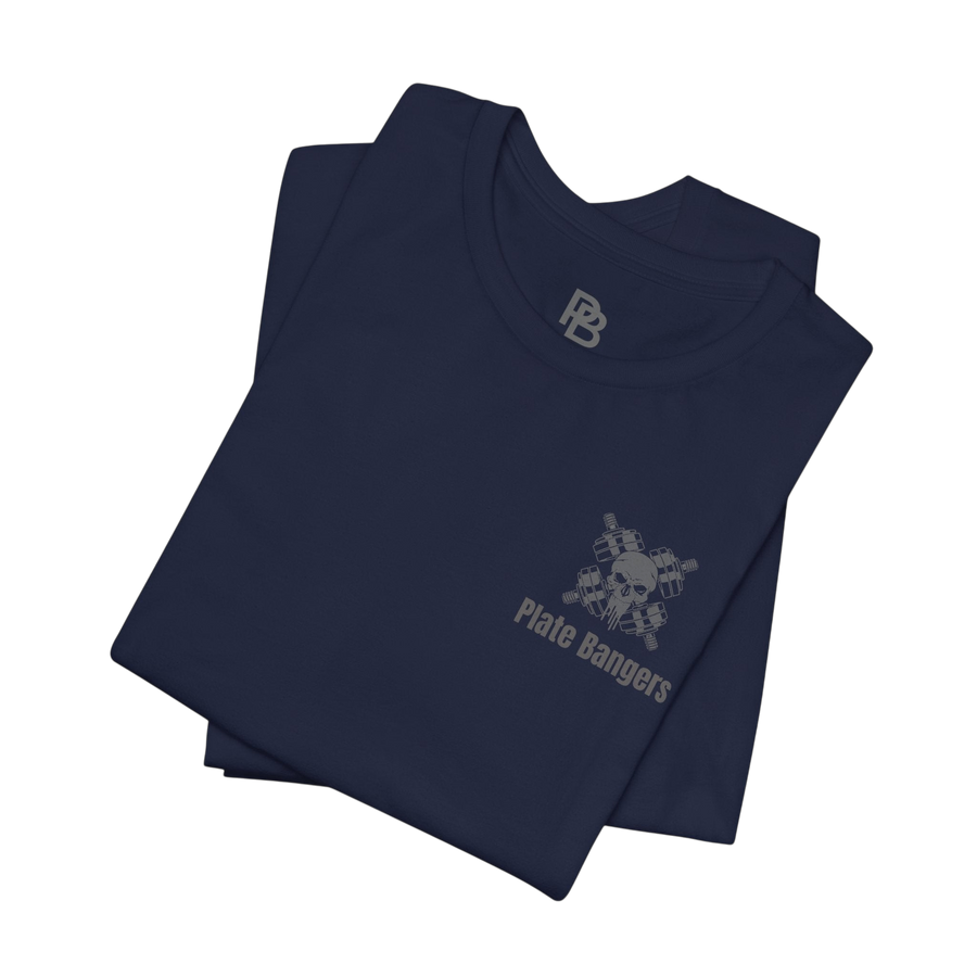 Black Blood, Sweat & Respect weightlifting T-shirt by Printify, featuring bold graphic design on soft cotton fabric.