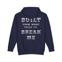 Black Plate Bangers hoodie by Printify featuring the 