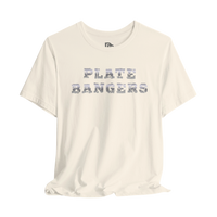 Printify Plate Bangers Tee featuring a motivational 