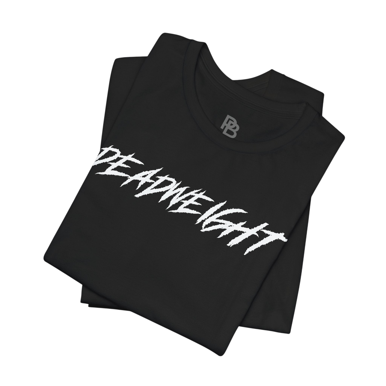 Black Lift It or Be Buried weightlifting T-shirt from Deadweight by Printify, featuring bold fitness-themed graphic design.
