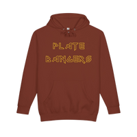 Printify Plate Bangers hoodie featuring 