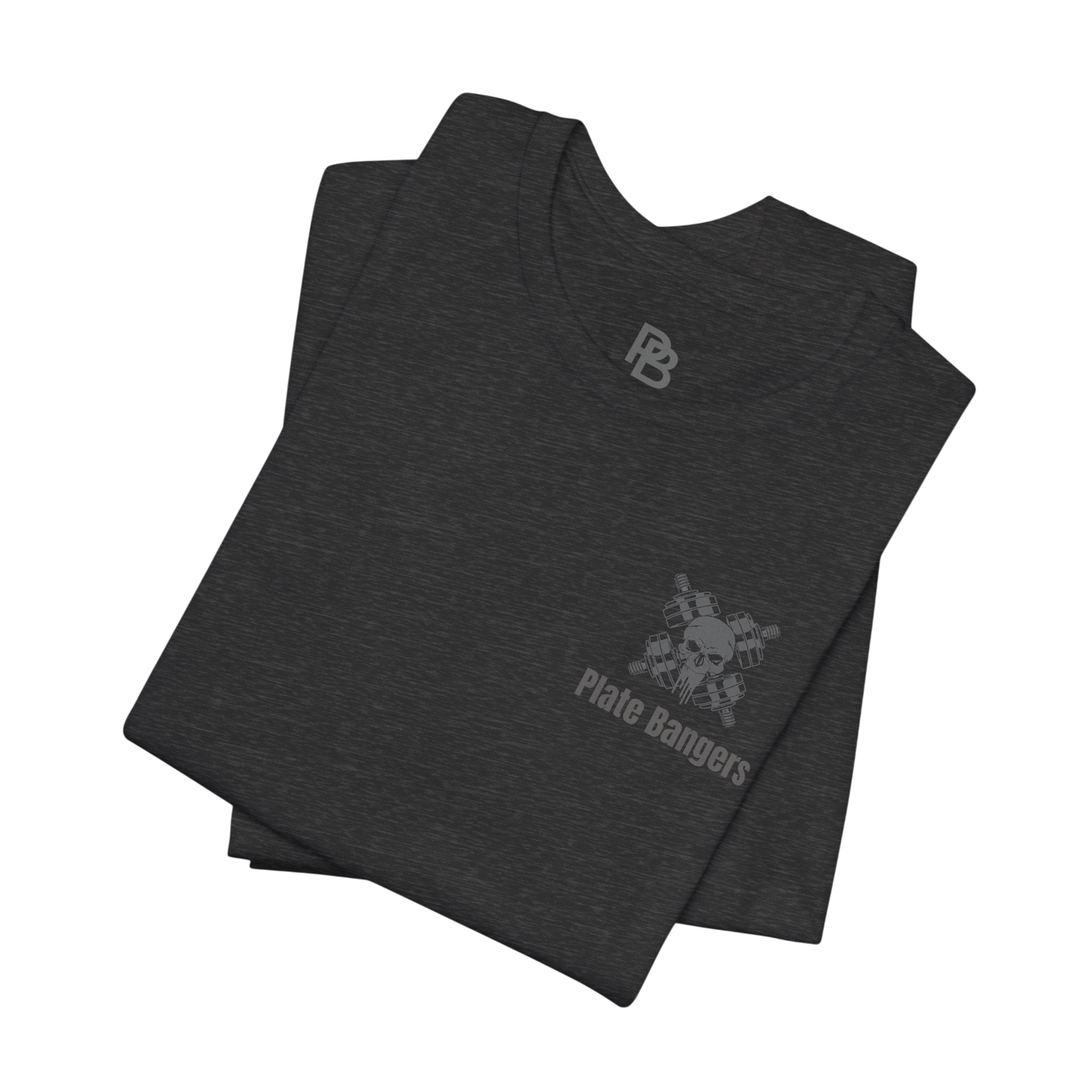 Blood, Sweat & Respect weightlifting T-shirt by Printify featuring bold text and athletic fit on a comfortable fabric.