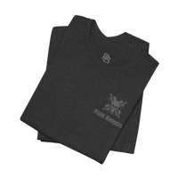 Blood, Sweat & Respect weightlifting T-shirt by Printify featuring bold text and athletic fit on a comfortable fabric.