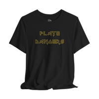 Printify Bang the Iron Break the Mold weightlifting gym T-shirt featuring bold printed design on front, casual fit and soft fabric.