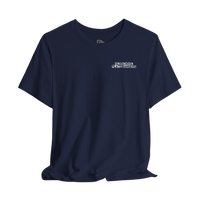 Printify Plate Bangers Bang the Iron motivational gym T-shirt featuring bold text and graphic design on a casual athletic tee.