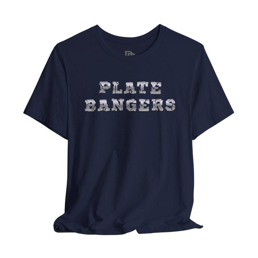 Black graphic T-shirt by Printify featuring the "Built From What Tried to Break Me" inspirational quote on the front.