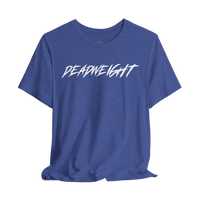 Black Lift It or Be Buried weightlifting T-shirt by Deadweight with bold white text, casual fit, and athletic style.