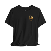 Broken Plate Weightlifting T-Shirt by Plate Bangers featuring a graphic print of a broken plate on a casual black T-shirt.