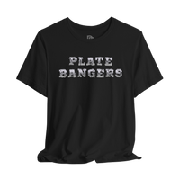 Black T-shirt with inspirational graphic text 