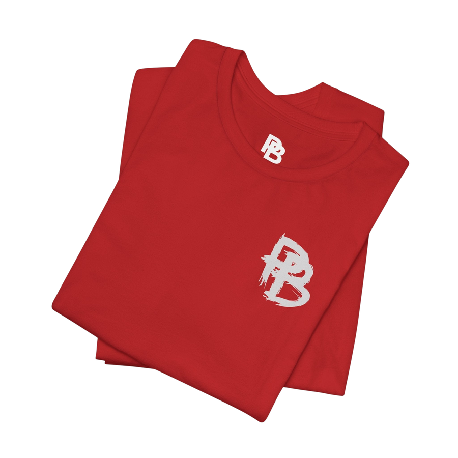 Heavy weight motivational gym T-shirt by Printify featuring bold text and durable fabric, ideal for workout and fitness activities.
