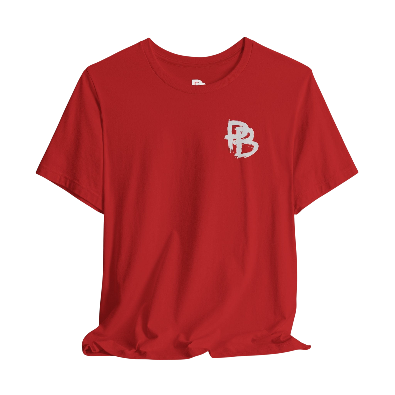 Heavyweight motivational gym T-shirt by Printify featuring bold text and athletic fit, ideal for workout and fitness enthusiasts.