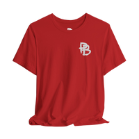 Heavyweight motivational gym T-shirt by Printify featuring bold text and athletic fit, ideal for workout and fitness enthusiasts.