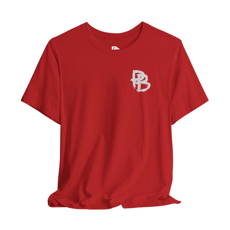 Heavyweight motivational gym T-shirt by Printify featuring bold text and athletic fit, ideal for workout and fitness enthusiasts.