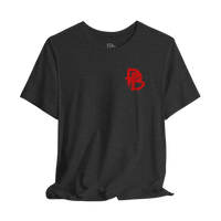 Printed Skull Graphic T-Shirt by Printify featuring bold skull design and 