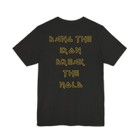 Printify Break the Mold weightlifting T-shirt featuring bold graphic design and comfortable fit for gym workouts.