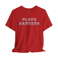 Printify Plate Bangers Tee featuring an inspirational graphic design with the phrase 