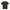 DailyThreadCo. black cotton gym t-shirt with gold geometric lettering on the back reading Bang the Iron Break the Mold